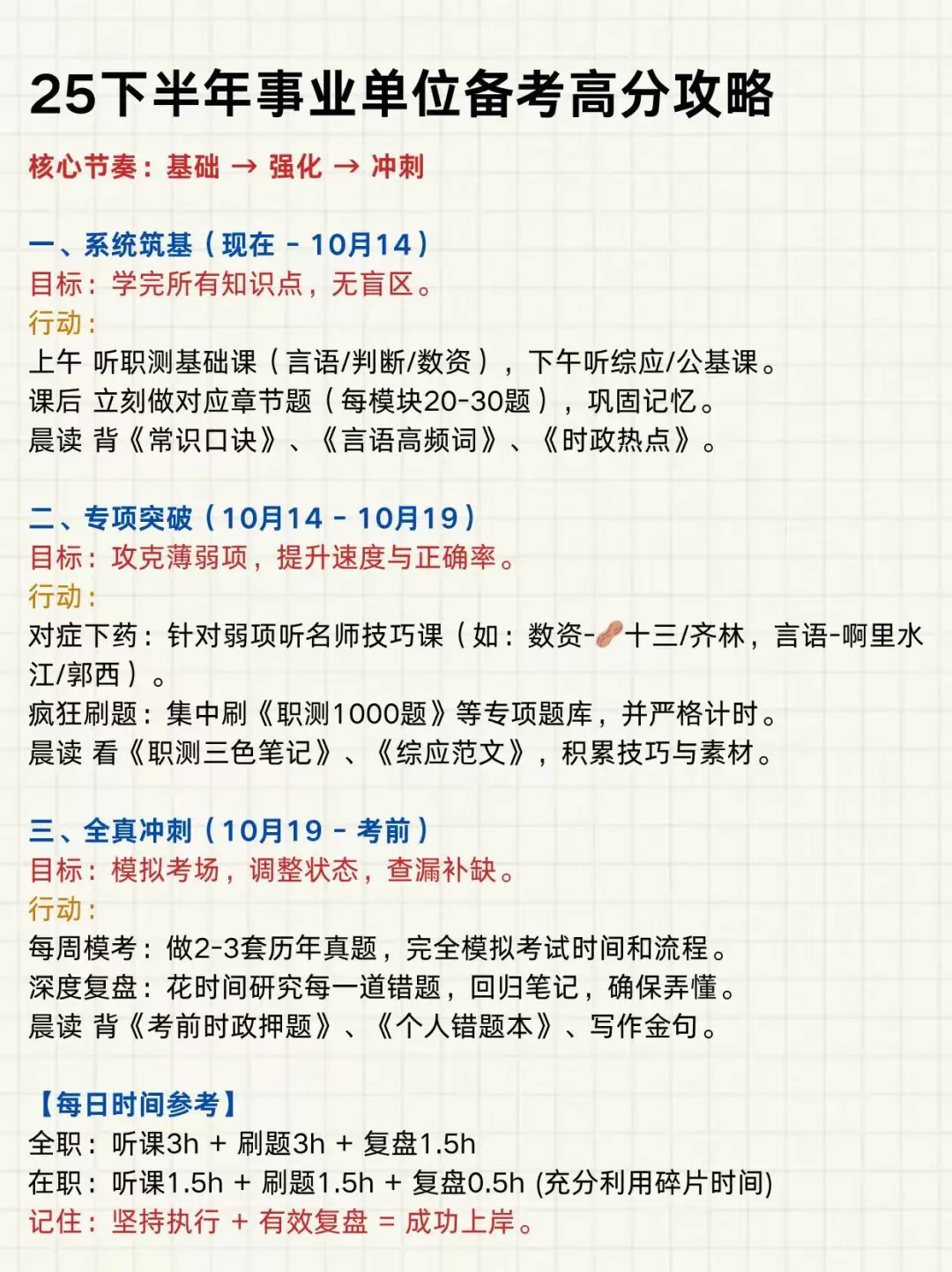 事业编第一名！都去死磕这几位老师❗