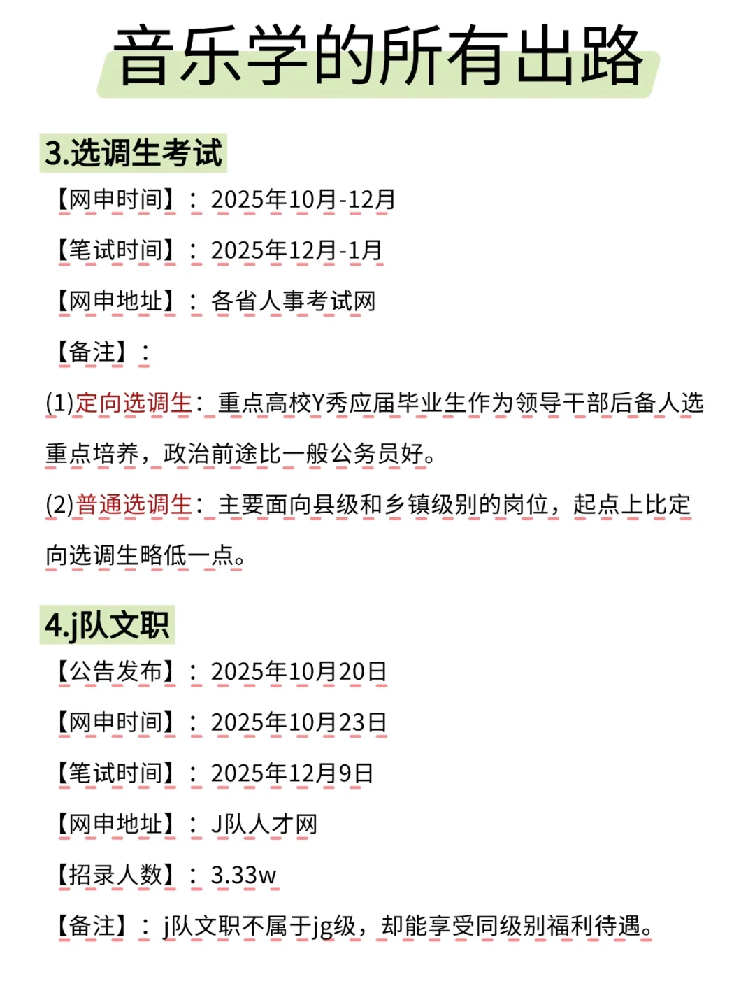 音乐学的出路来啦