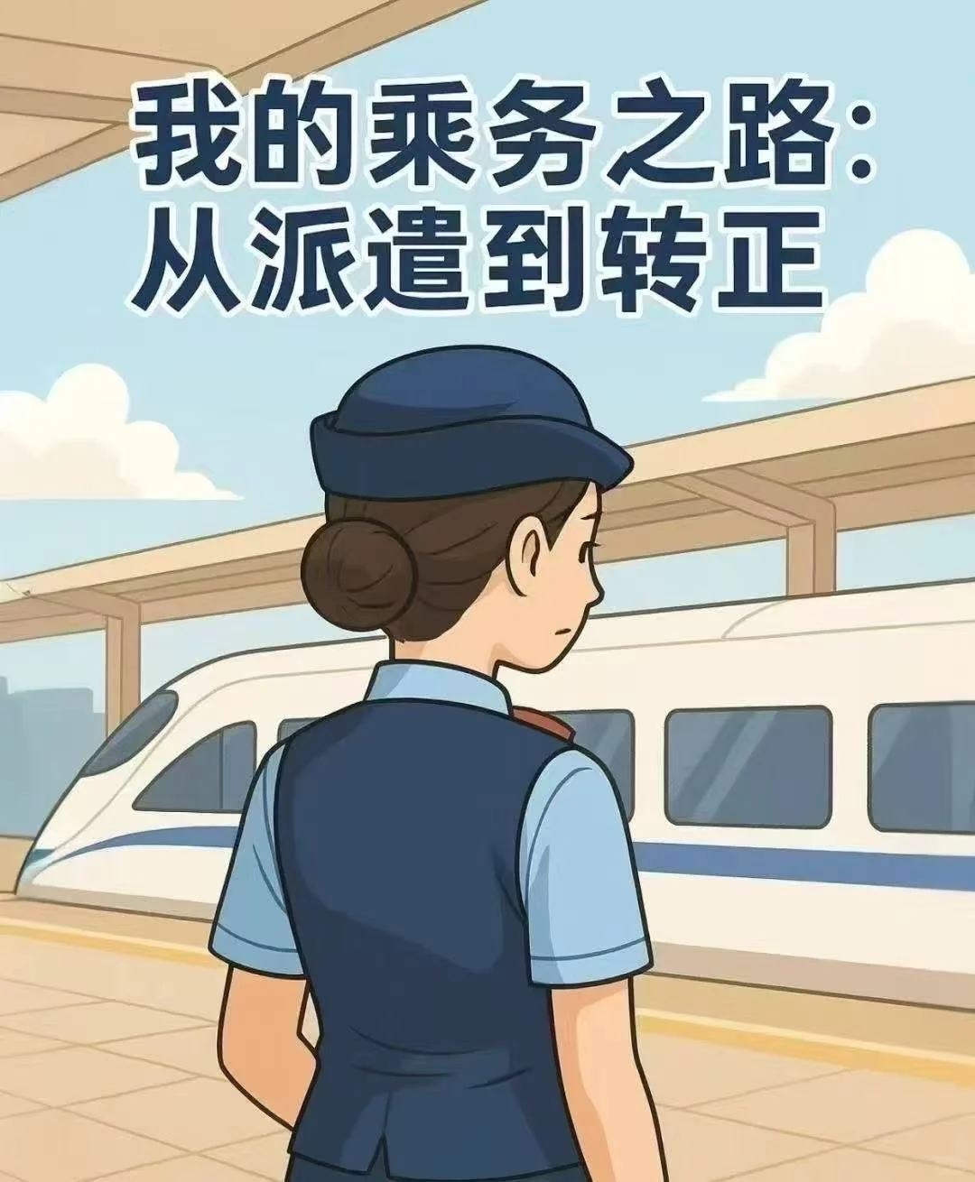 由派遣到正编乘务员的路！