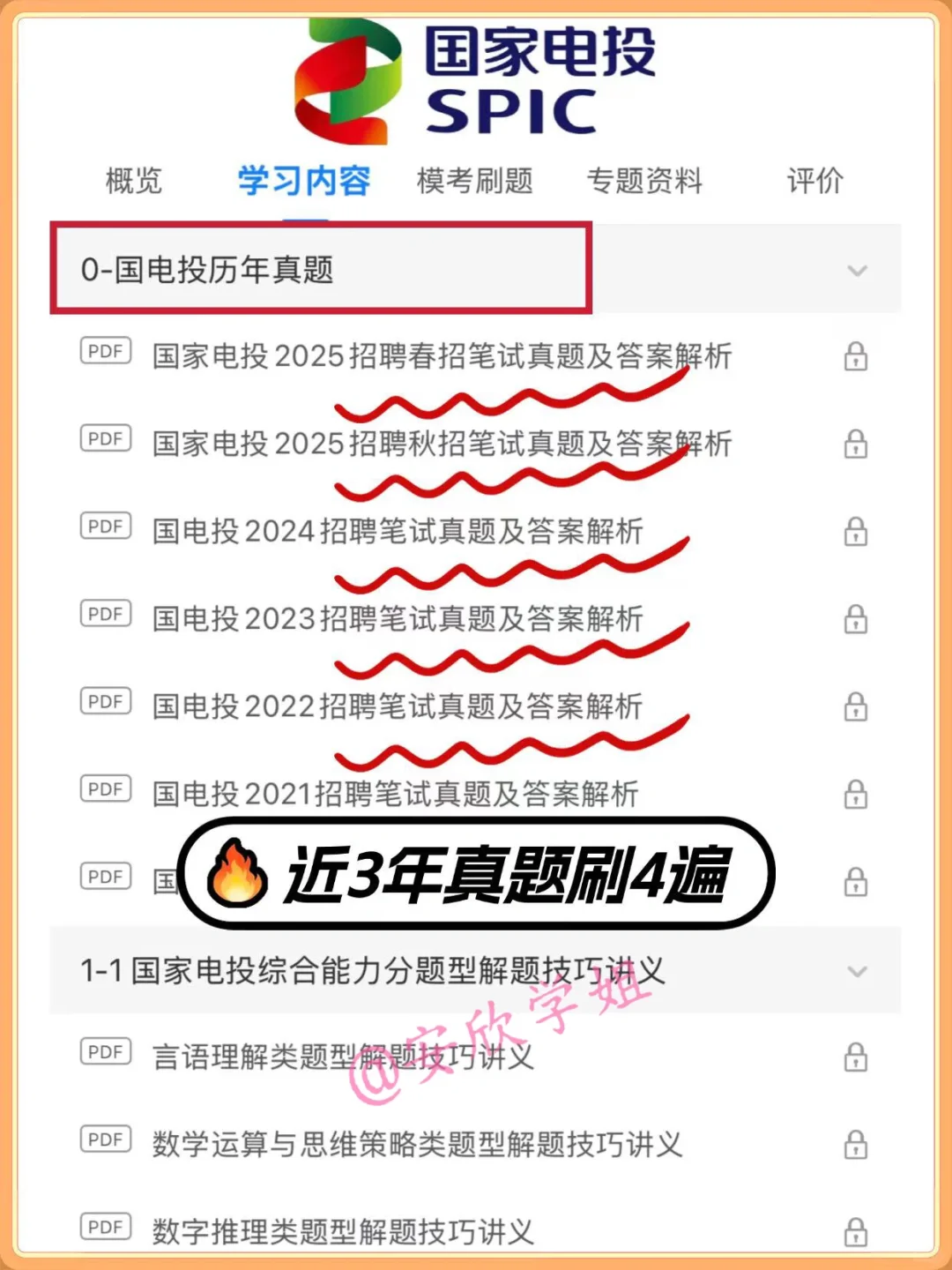 26国家电投是真放水啊，重覆率88%，熬夜背吧