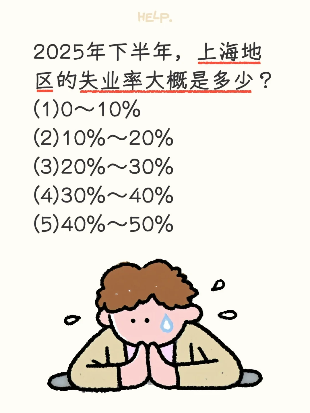 2025年下半年，上海的失业率大概是多少？