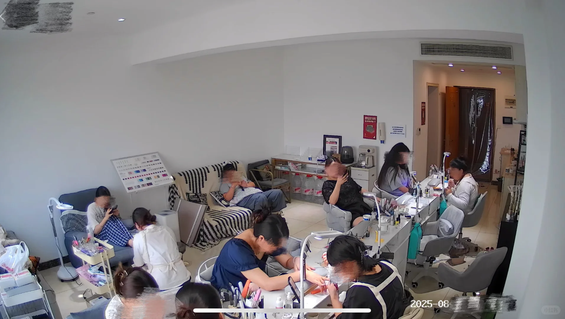 杭州上城区 拱墅区美甲店招美甲美睫师啦