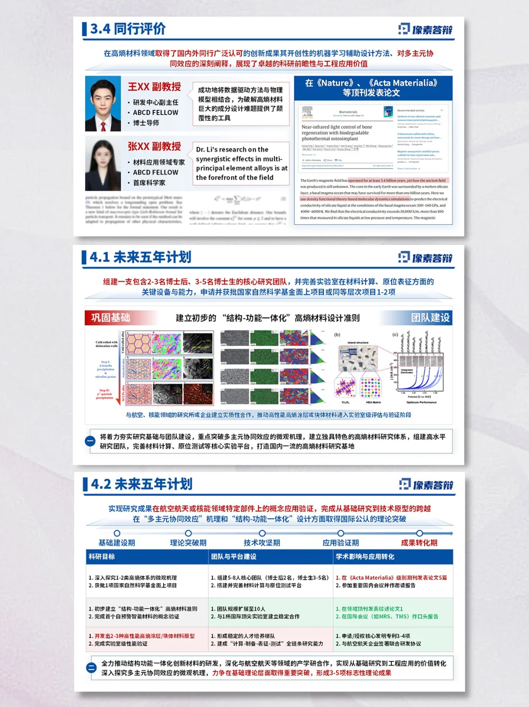 加班做的预聘副教授PPT，被评委夸爆了🥰