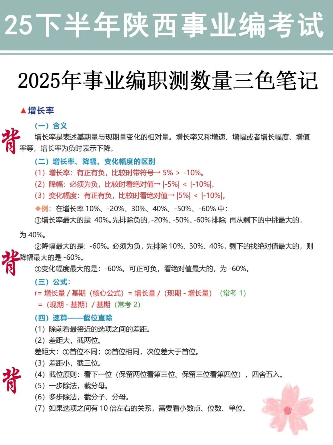 不算泄题吧？陕西事业编极简背诵版，3h足矣