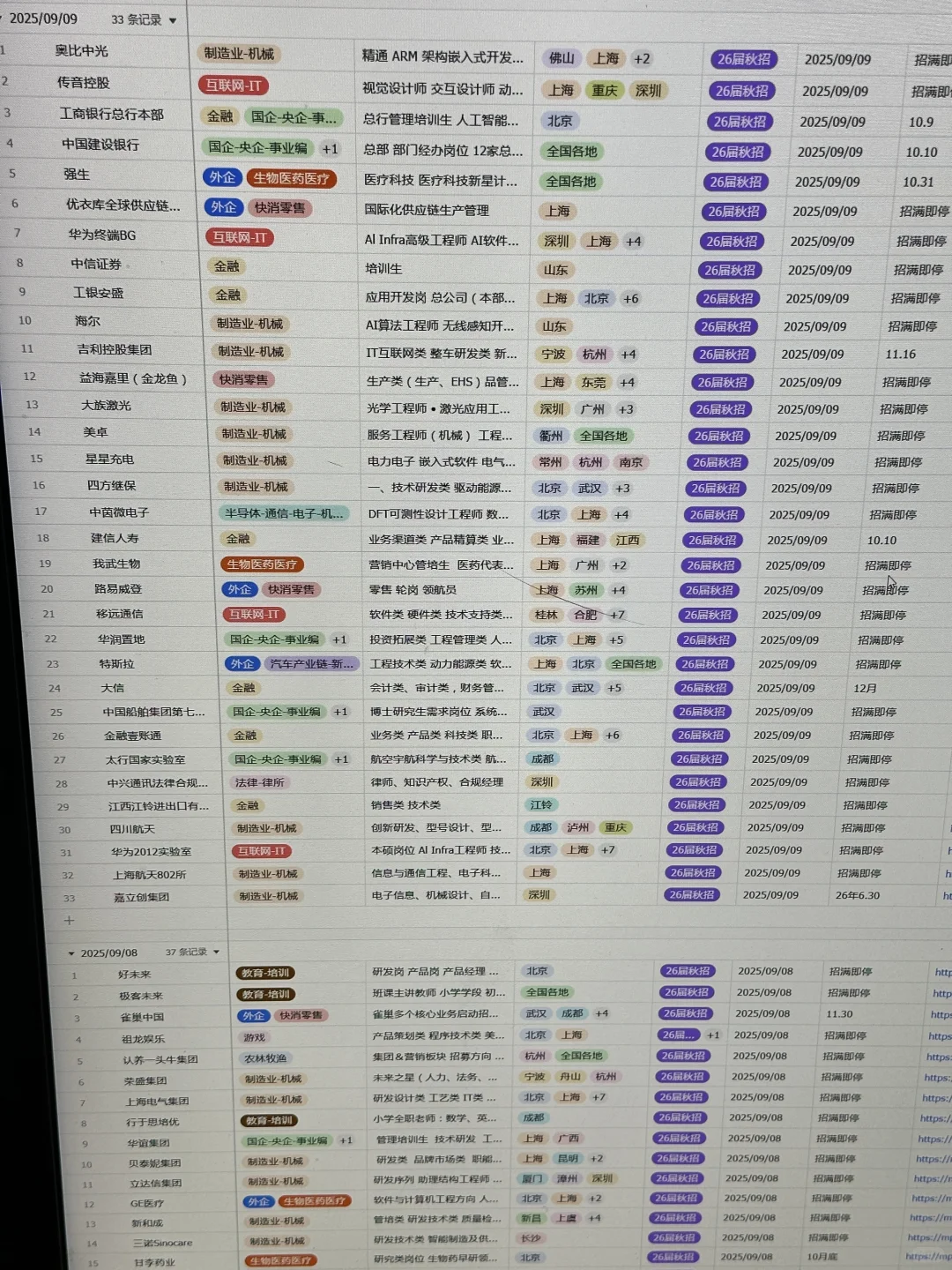 9.10最近26届秋招国企集中爆发了？