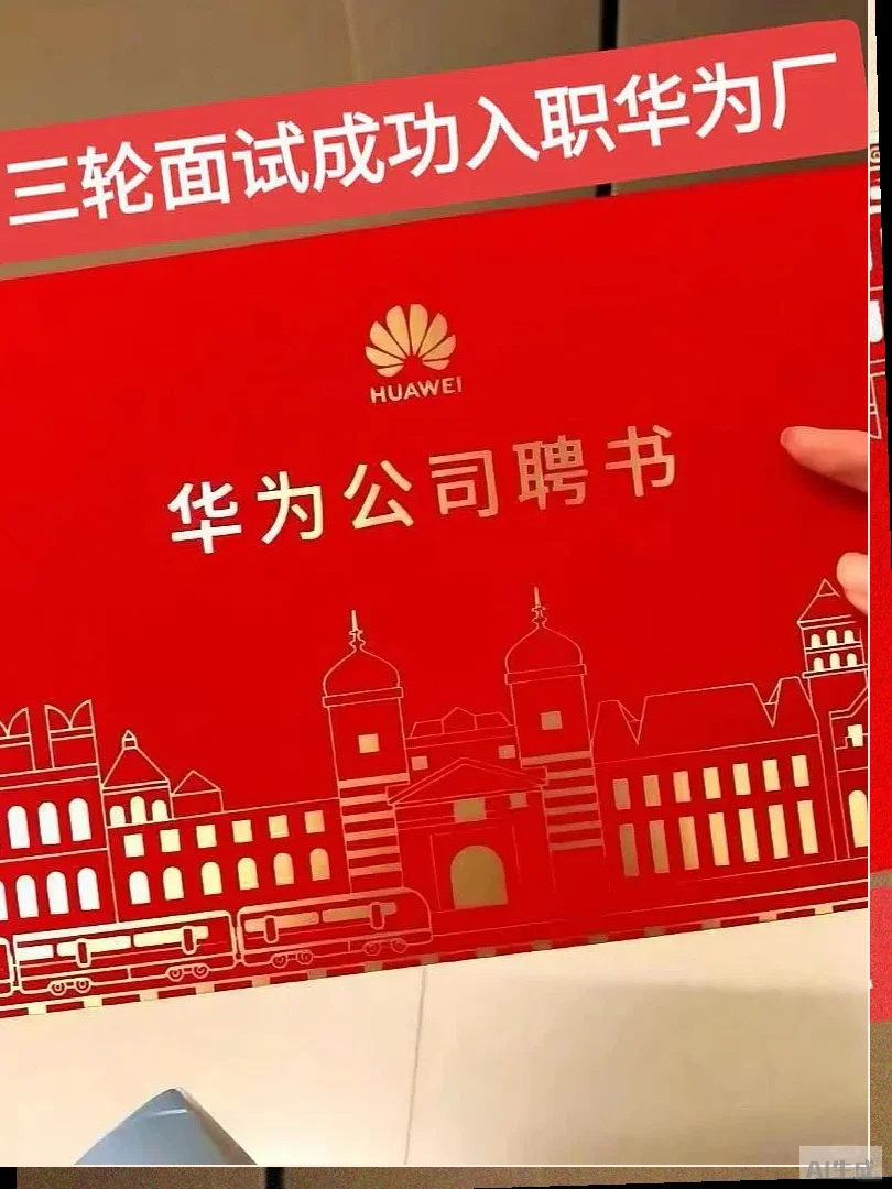 华为招聘男女不限