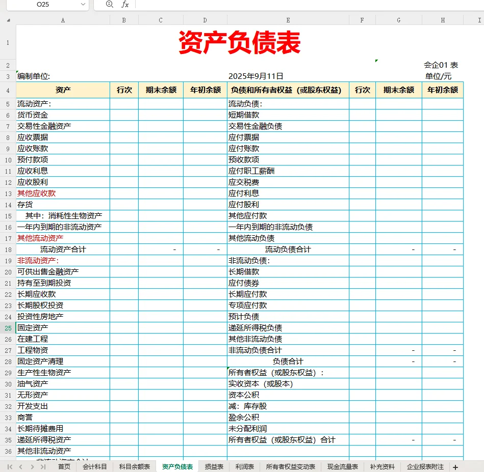 带新人发现，好多都不会三大报表编制😂