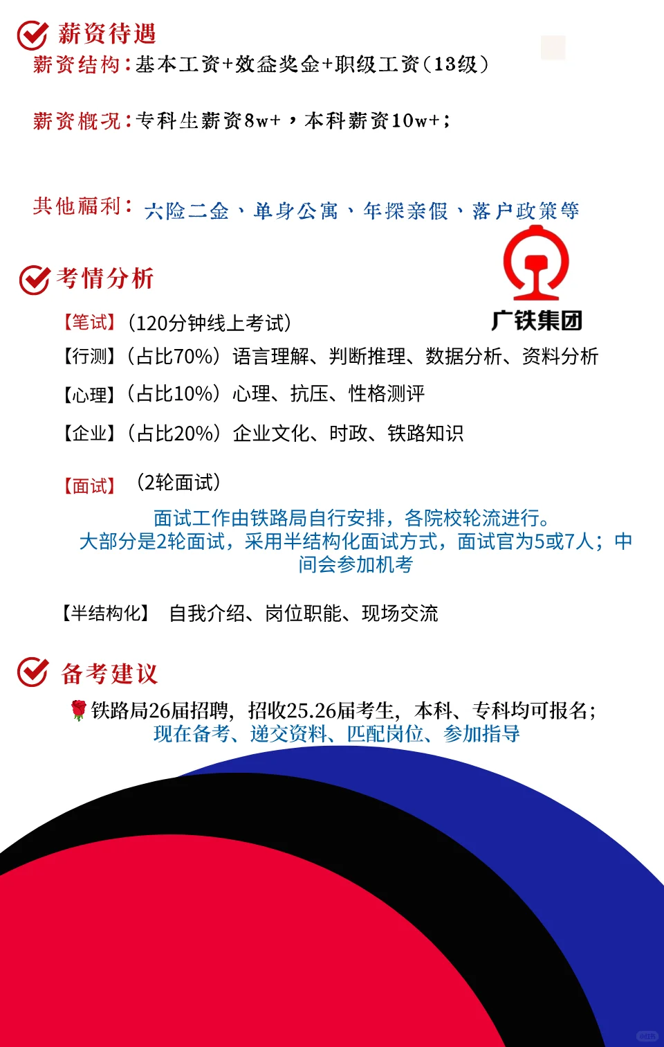 广州铁路局校招即将开始！25届可报！