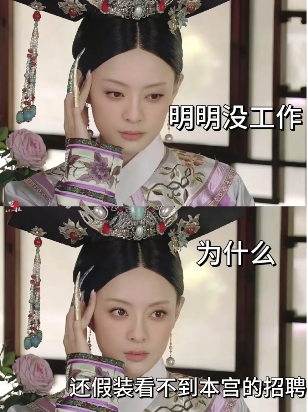明明没工作，为什么还假装看不到本宫的招聘～