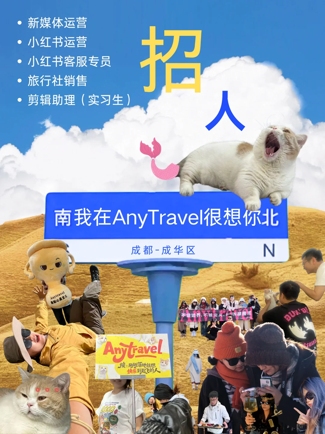 招聘📣｜和我们一起在旅行社上班