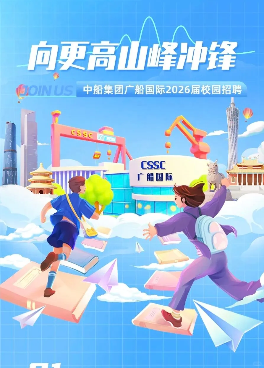 九险二金、年薪可观｜广船国际2026招聘