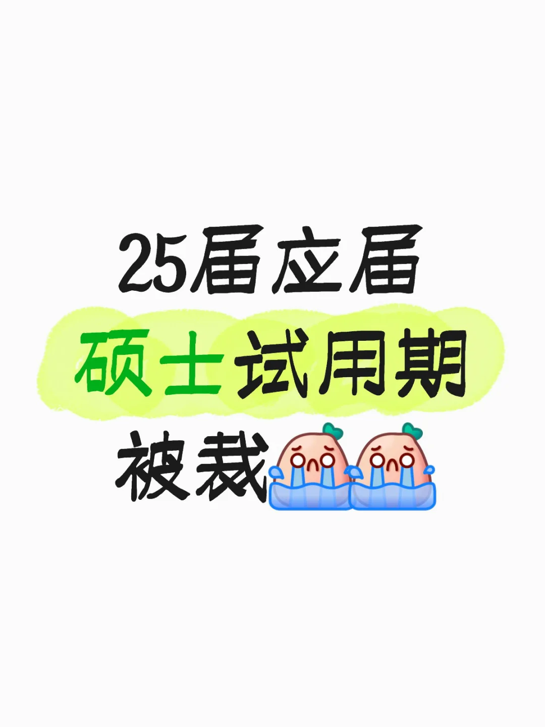 25届应届硕士试用期被裁