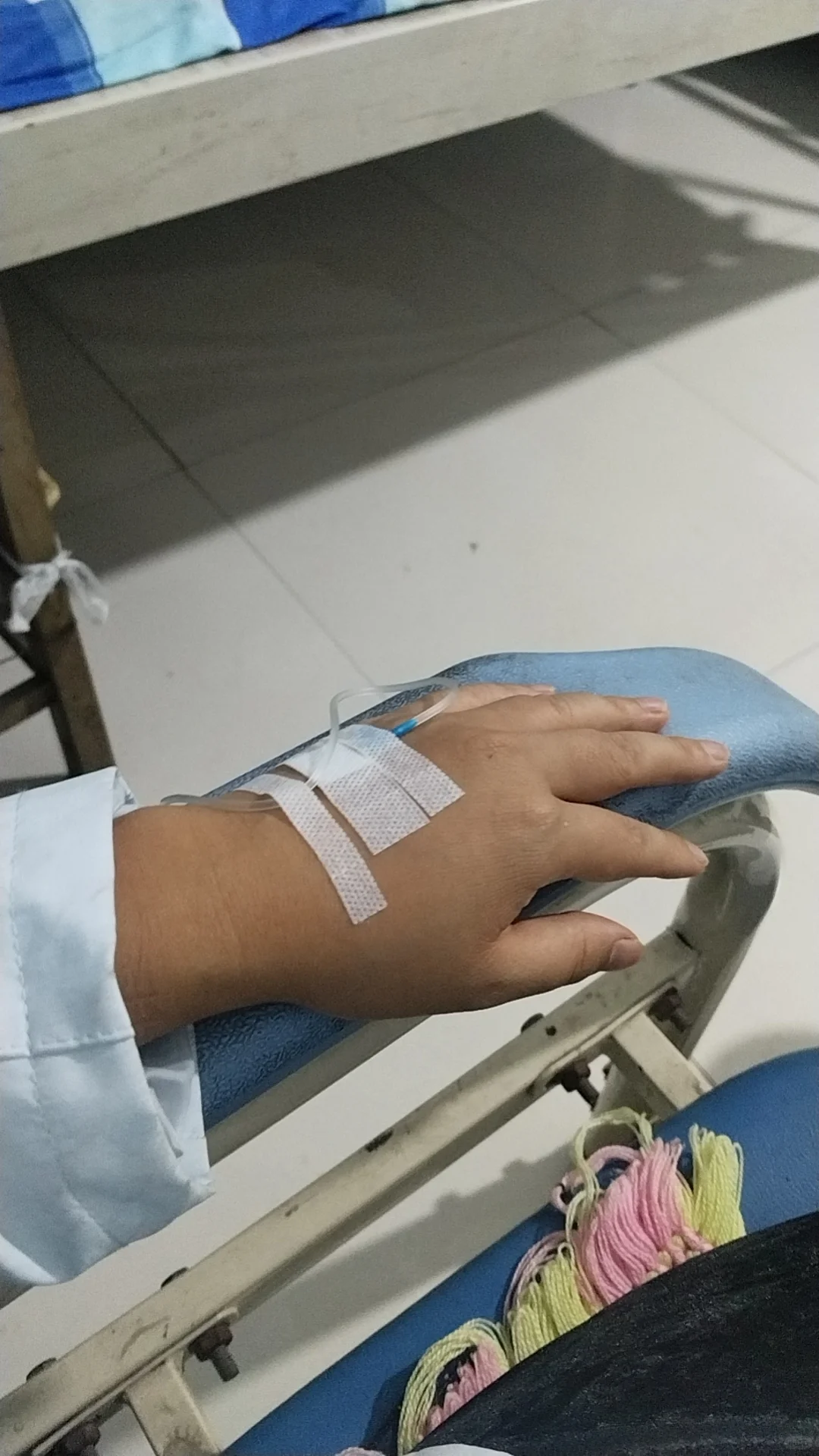小白主播刚入门，输了7天液体😂