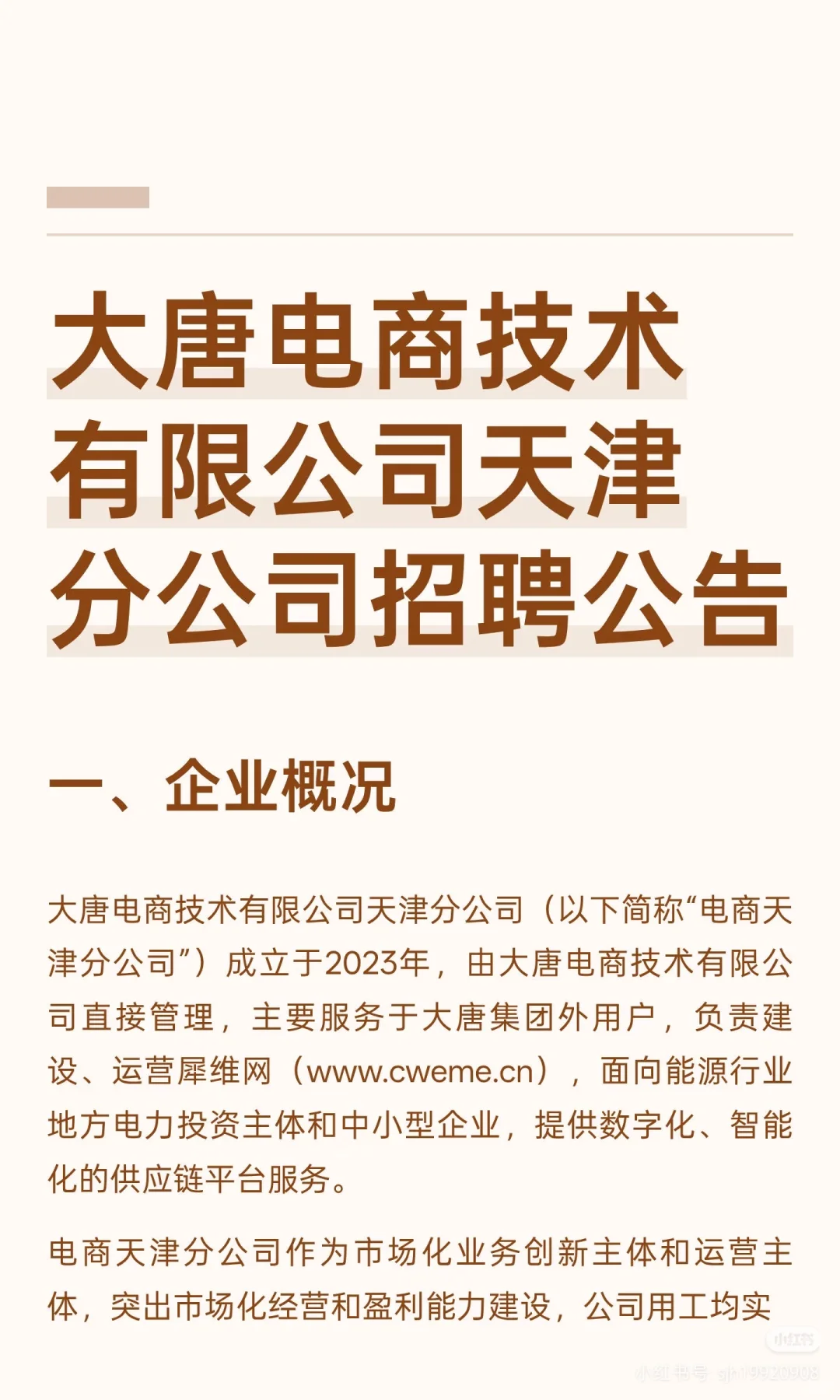 电力行业央企面向社会招聘（有编制）