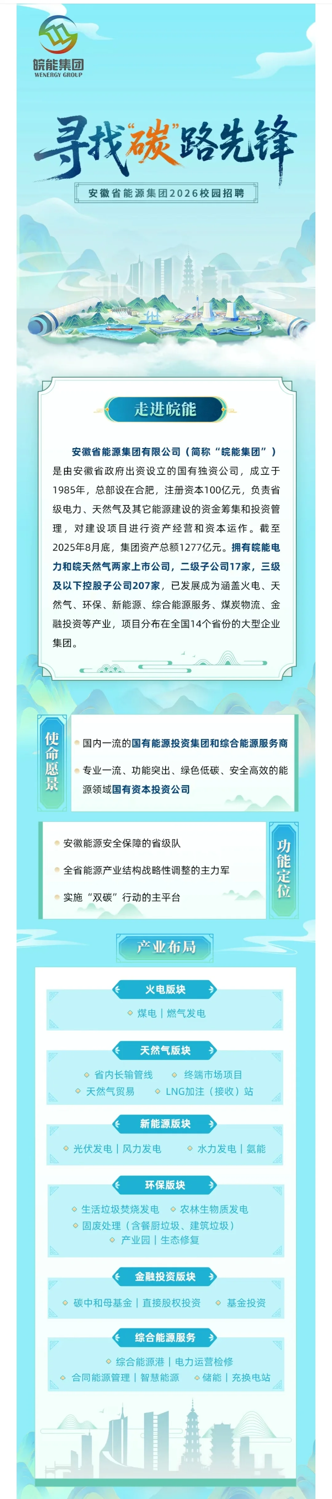 安徽省能源集团招聘公告笔试面试经验分享