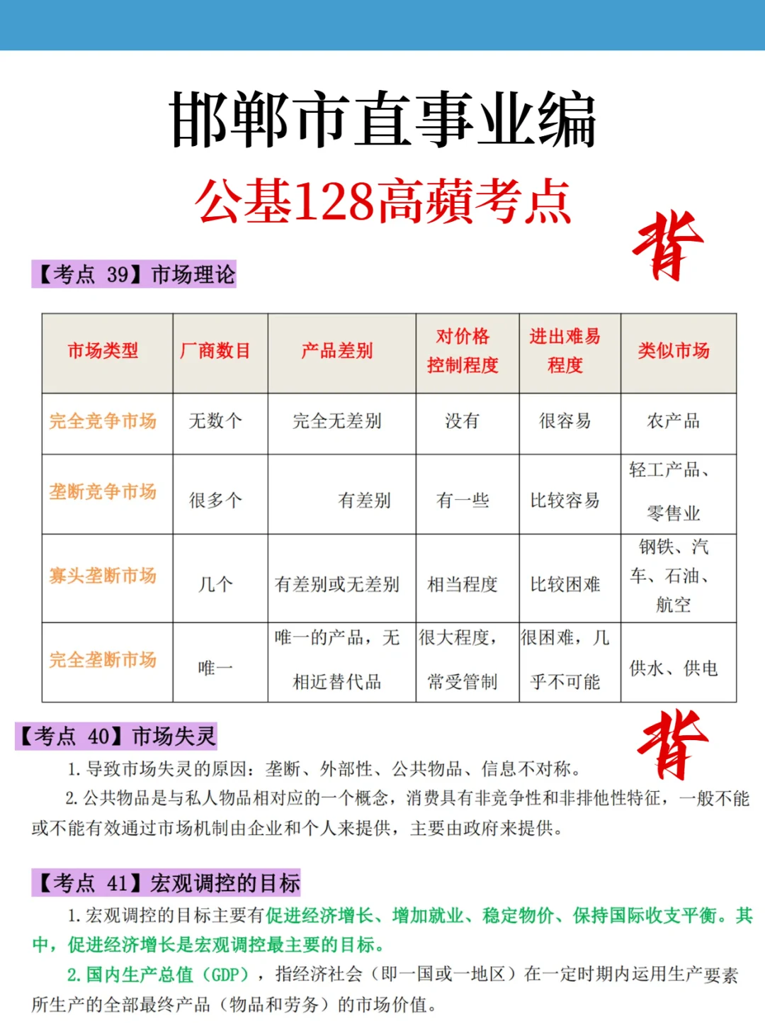 不算泄题吧！邯郸市直事业编考题从里面抽