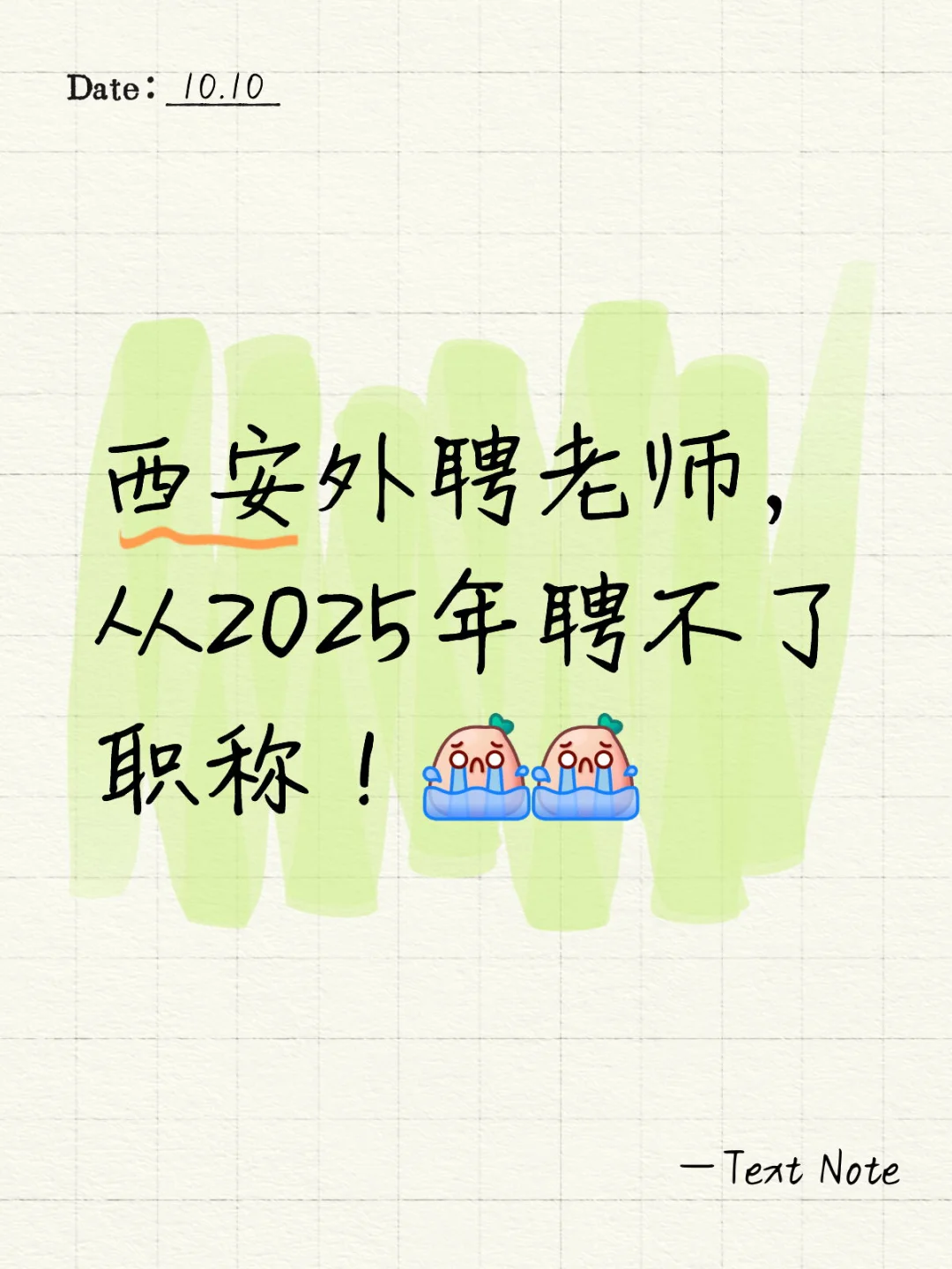 西安外聘老师不能评职称！
