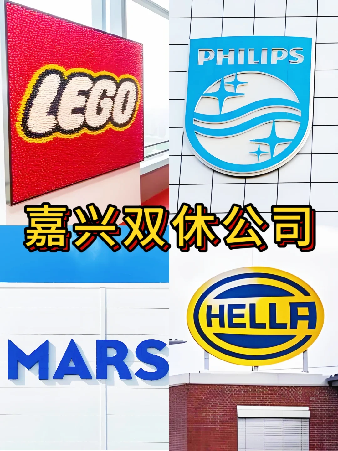 嘉兴双休神仙公司合集来啦！打工人速码✨