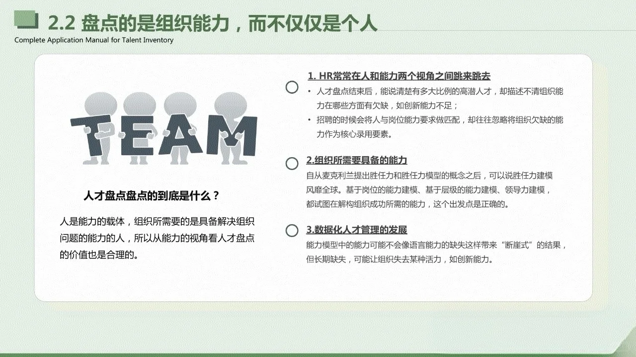 人才盘点应用手册-人才盘点的本质