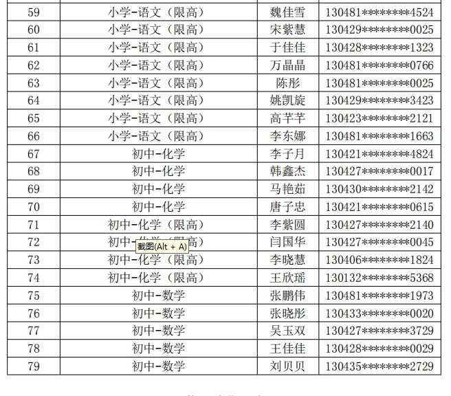 25经开区教师上岸人员公示！