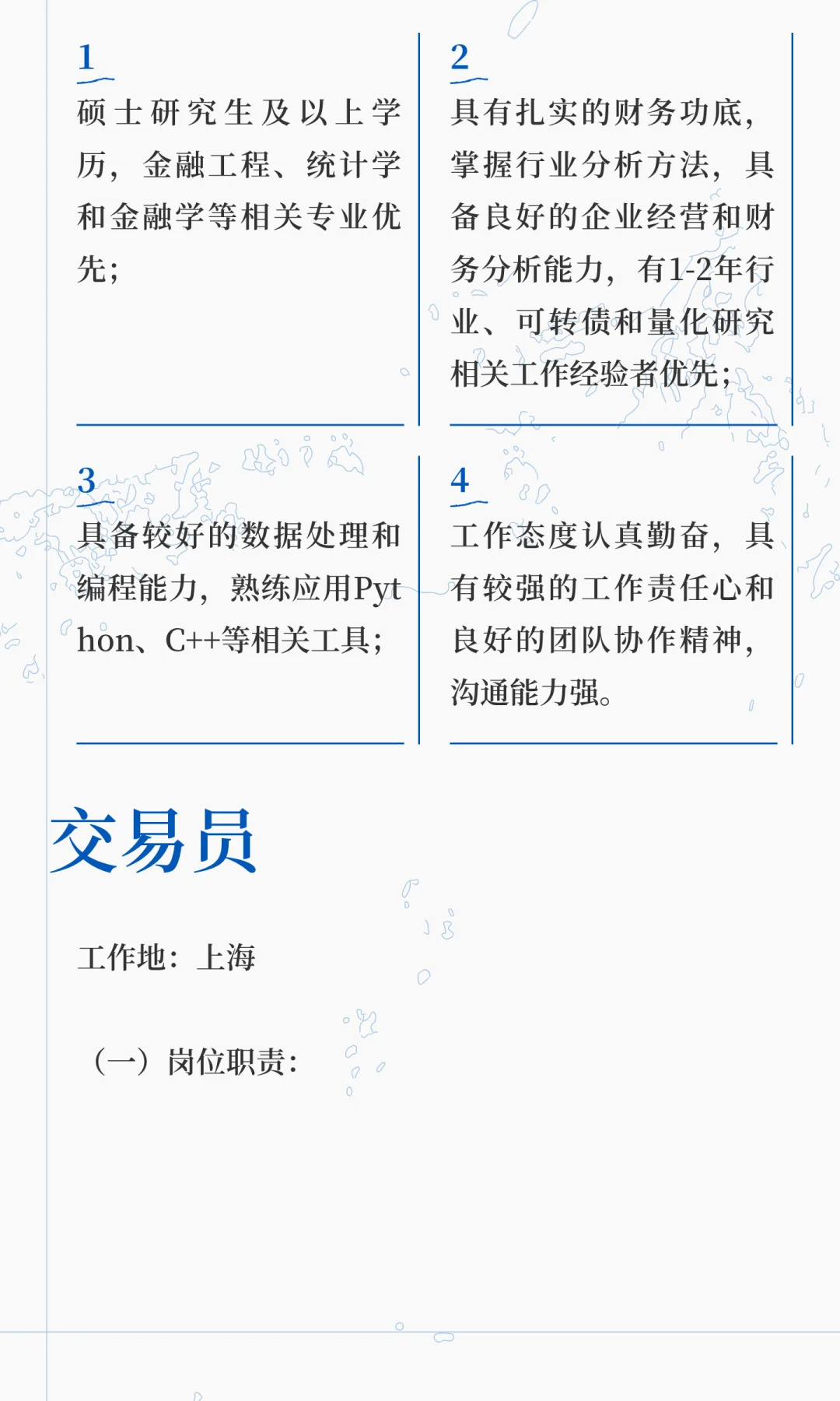 社招 | 中银基金招聘公告（上海）