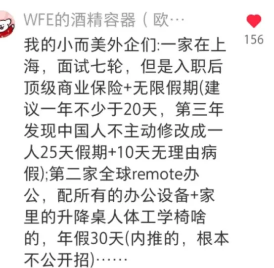 扒烂xhs，才发现最适合草包留子的外企居然是