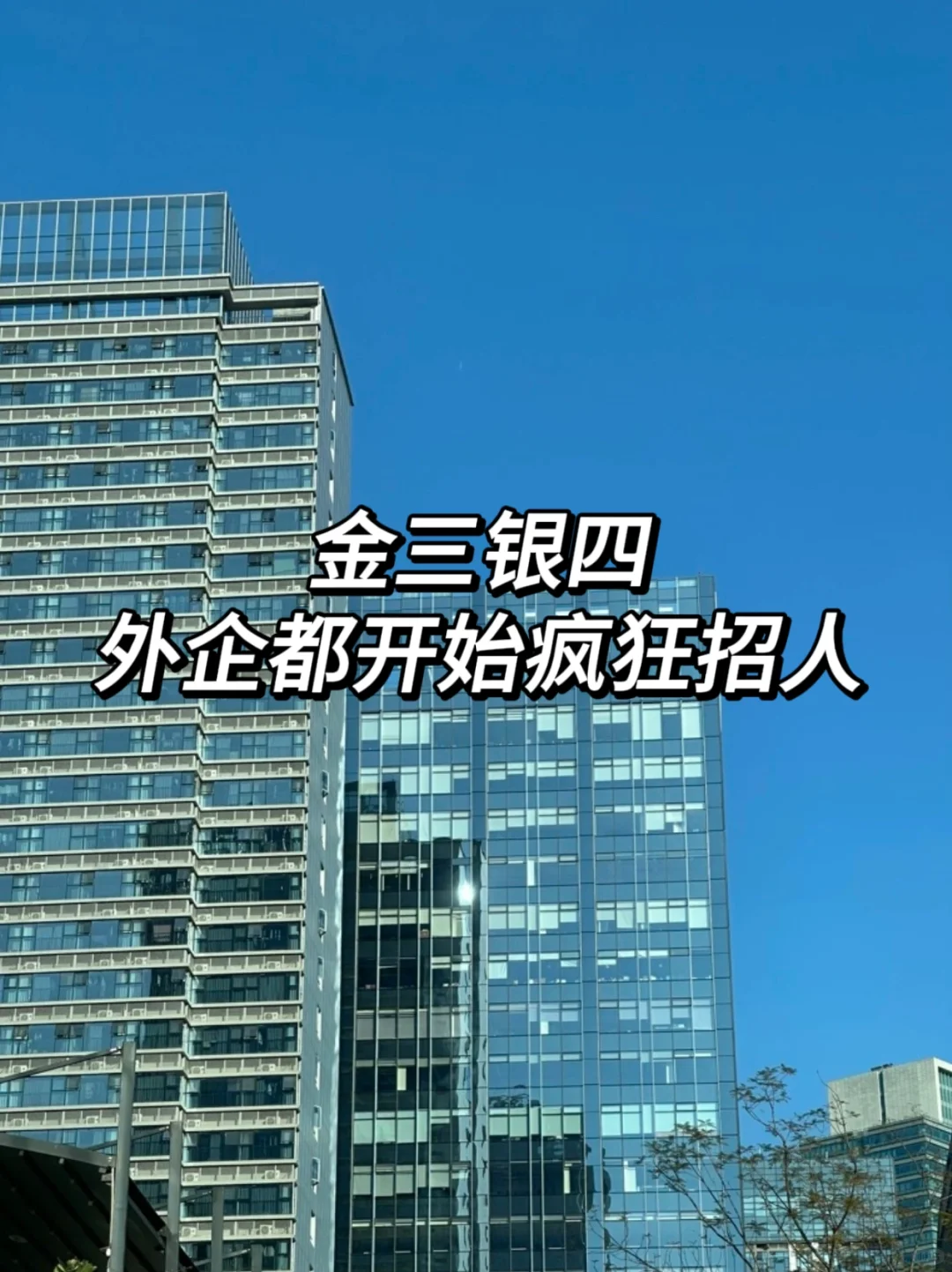 突然发现，金三银四外企都开始疯狂放hc！
