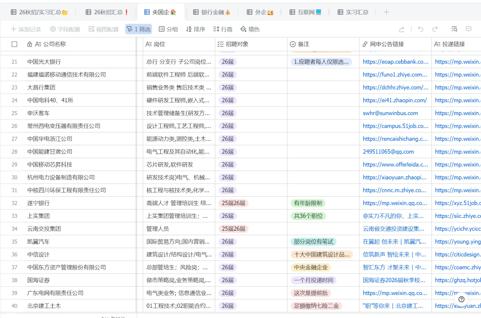 老天奶，到底是谁告诉你秋招去国聘网投简历