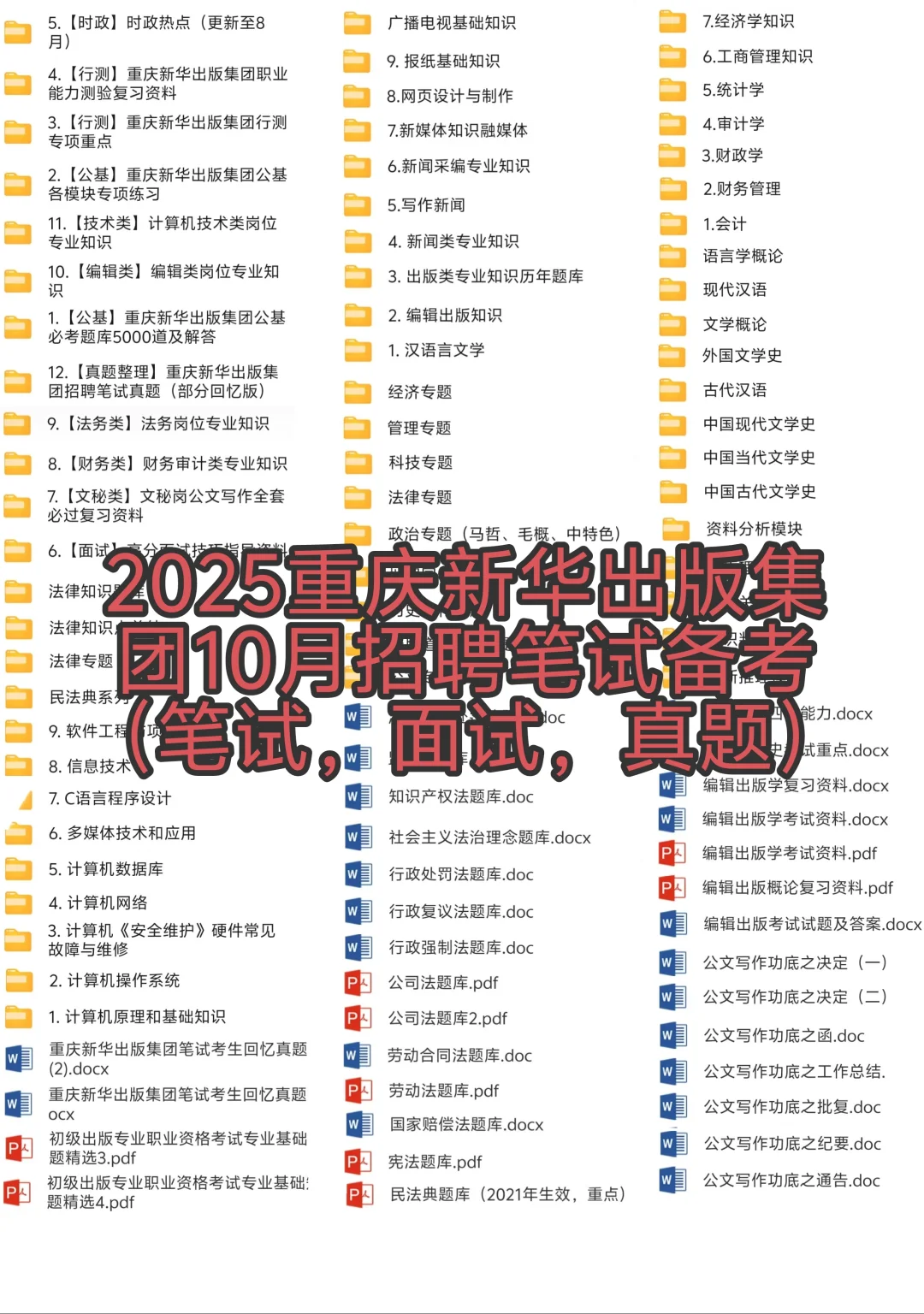 重庆新华出版社10月社招53人，报名中→