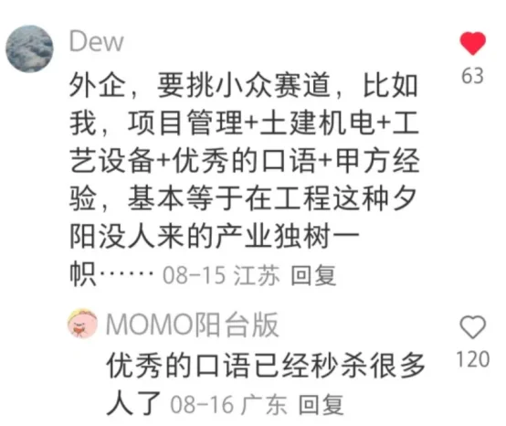扒烂xhs，才发现最适合草包留子的外企居然是