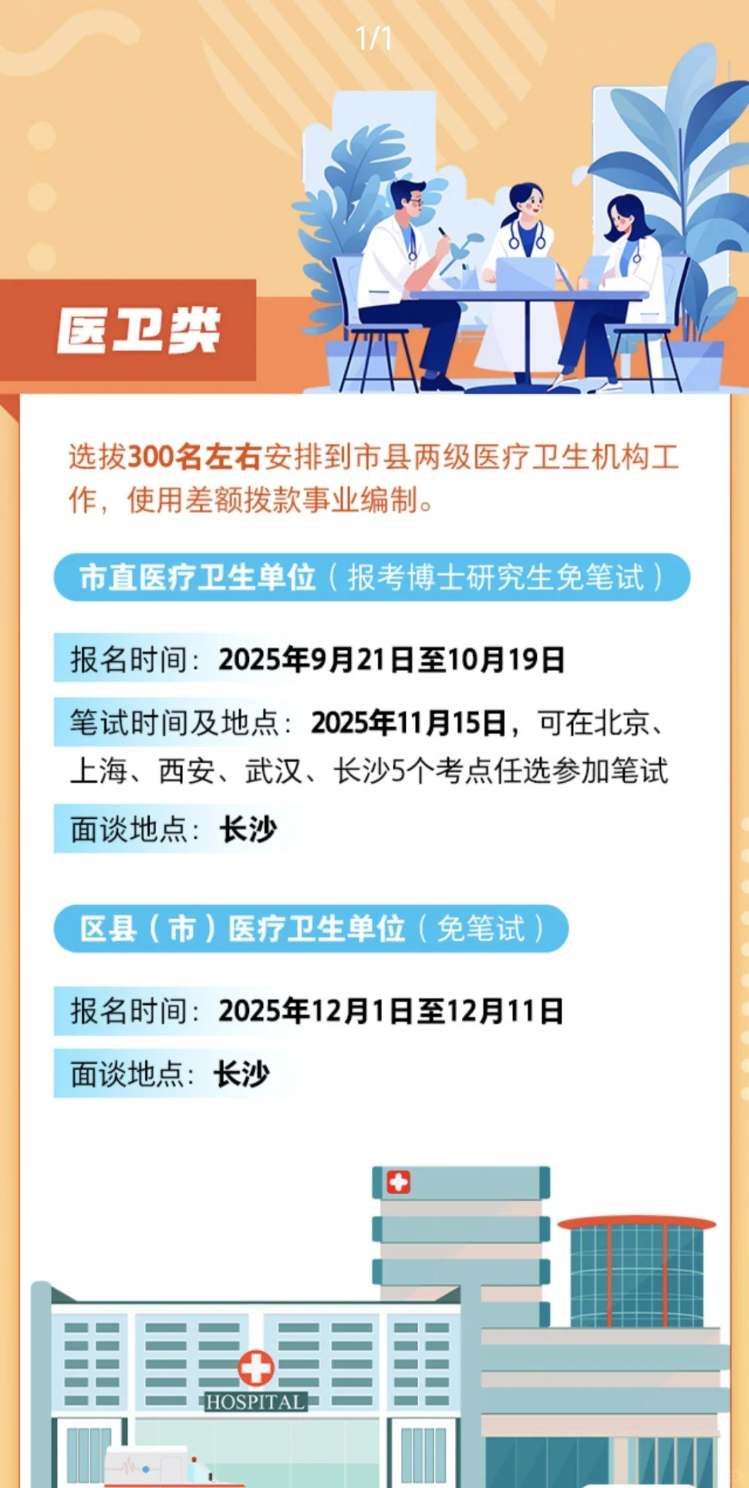 长沙国有企事业单位硕博人才引进（有编制）