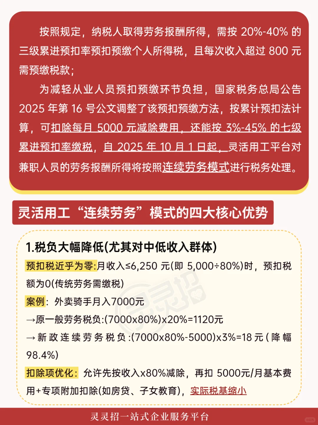 灵活用工连续劳务模式的四大核心优势