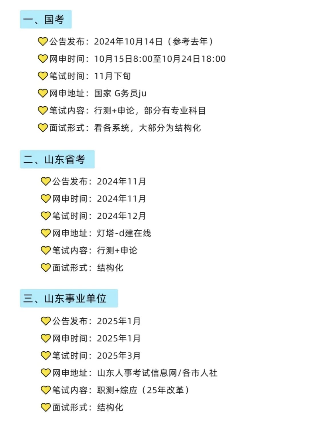 山东巡考路线