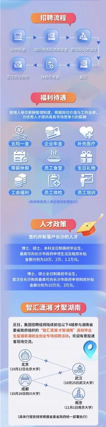 湖南出版&中南传媒2025秋季招聘发布！