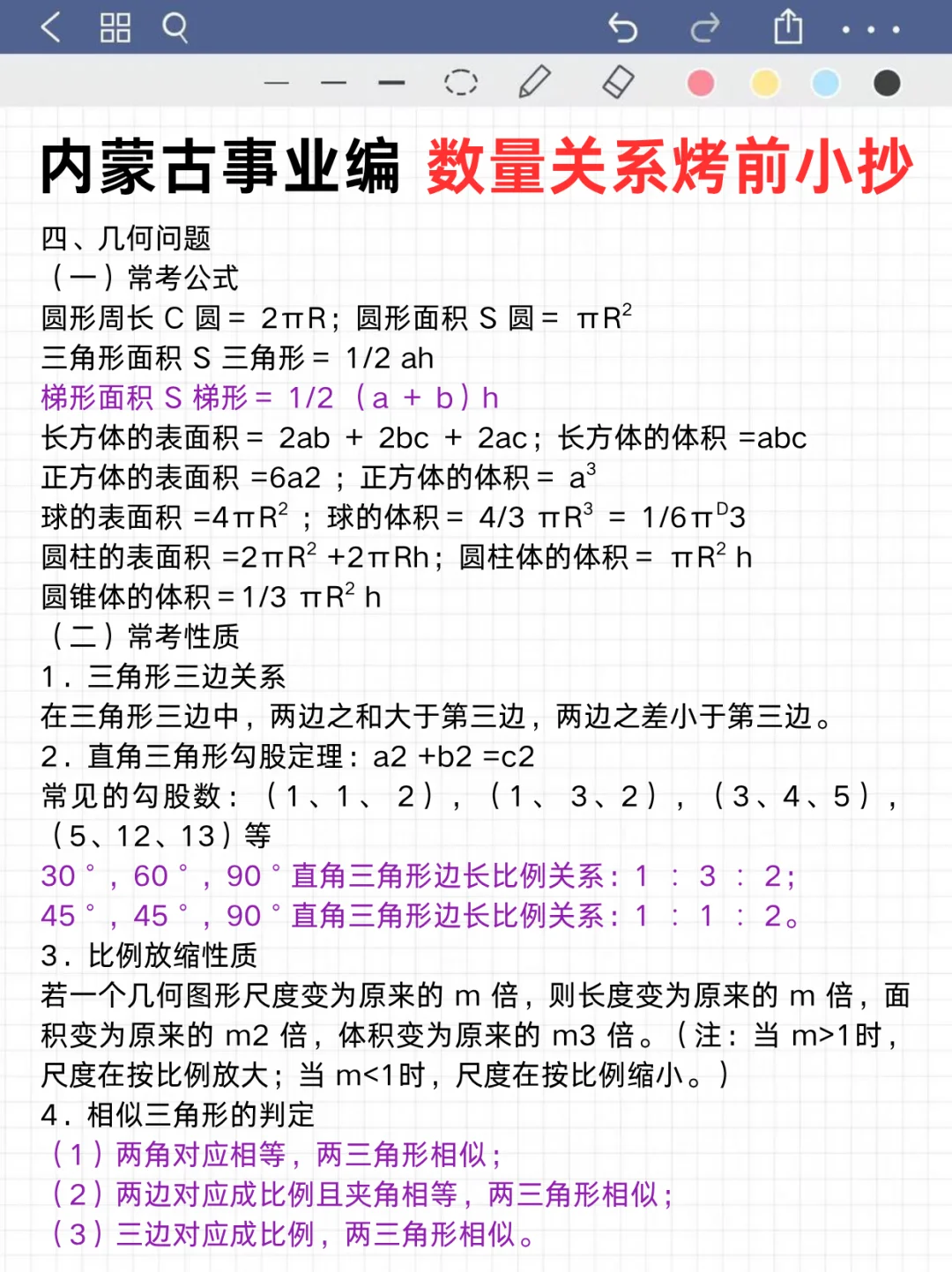 提醒一下：下下周六参加内蒙古事业编的人❗
