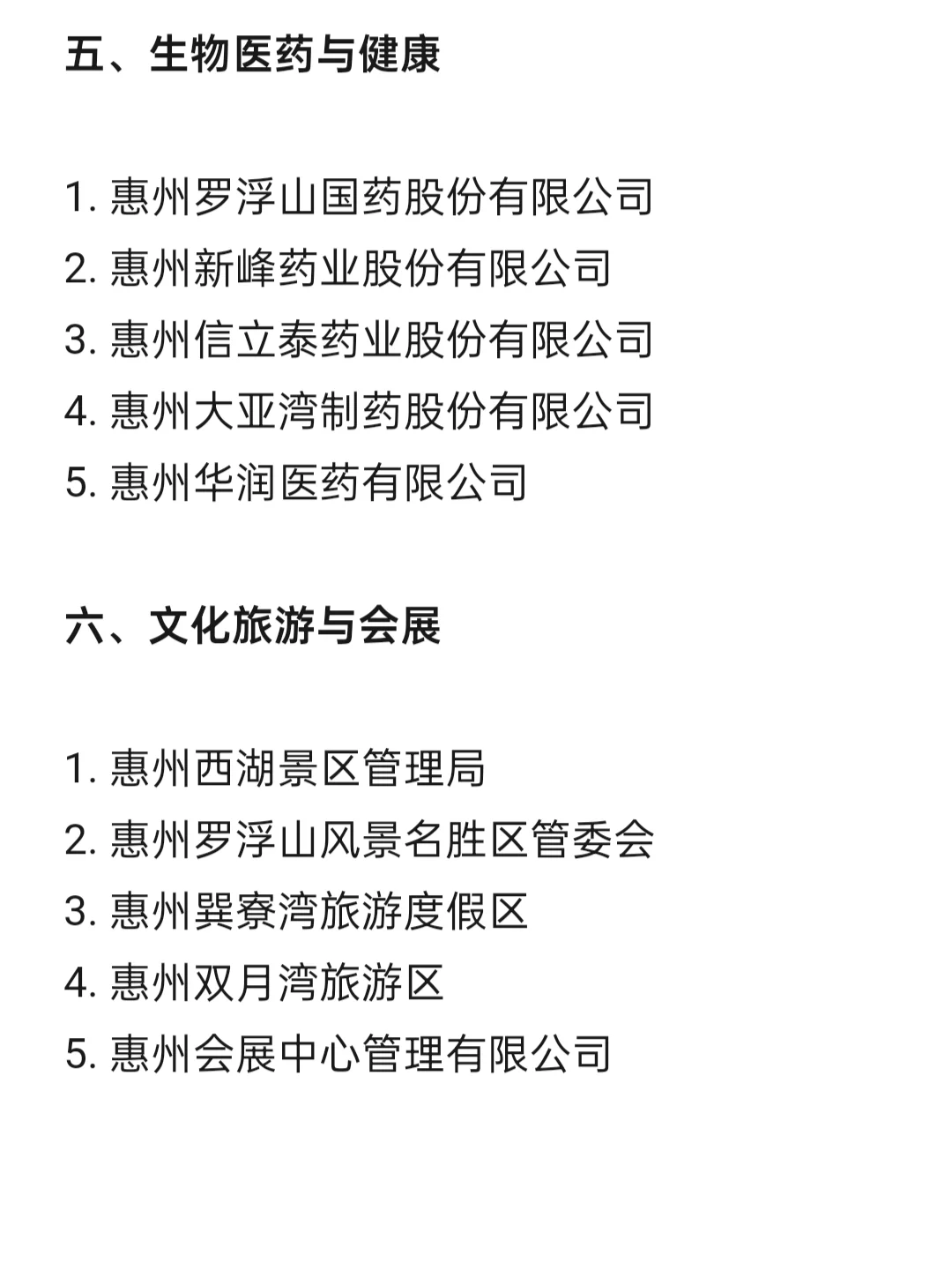 顶级top单位—惠州篇