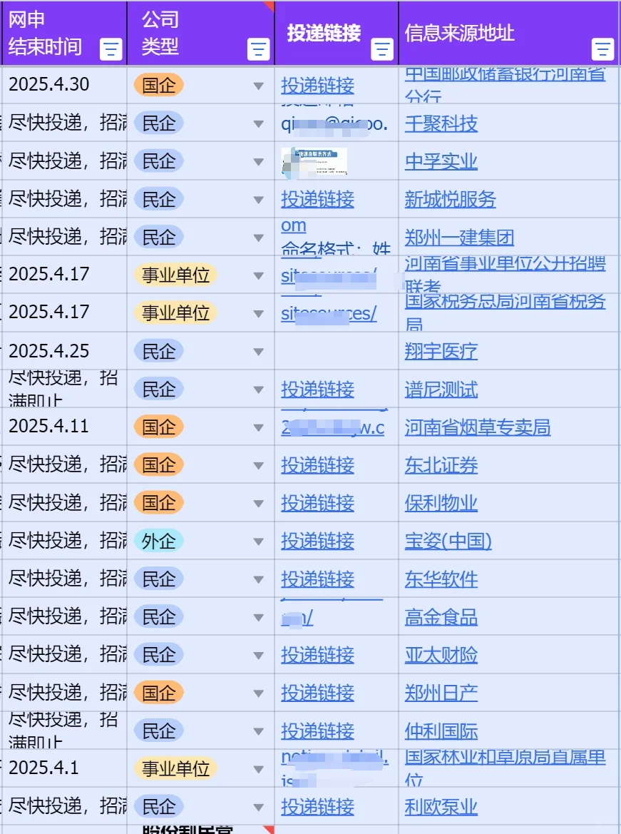 郑州家门口的春招难道不投？急招免笔试