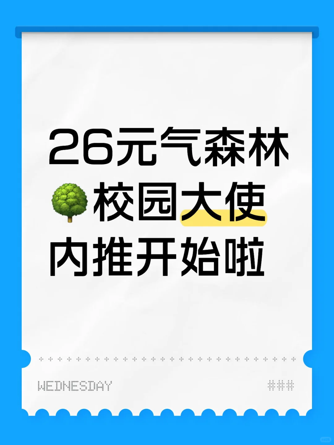 26元气森林校招开始，期待大家的加入
