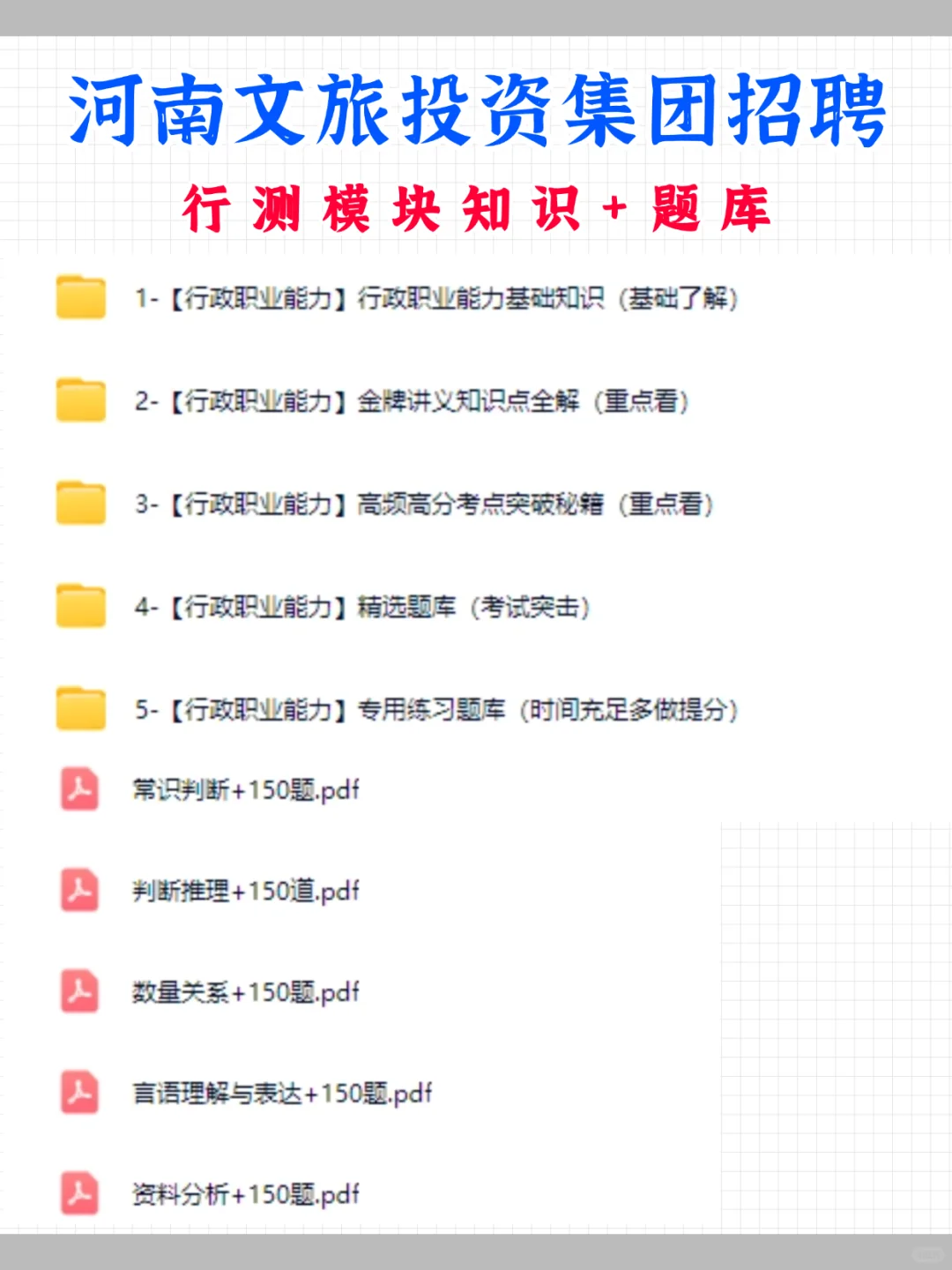 25河南文旅投资集团招聘52人，笔试考什么？