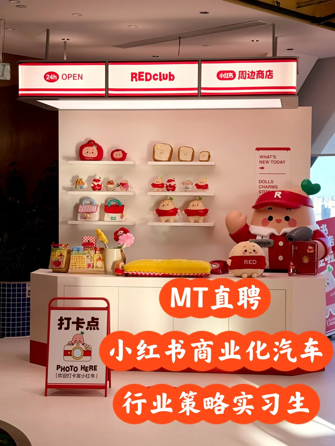 MT直聘：寻找小红书商业化六边型实习生