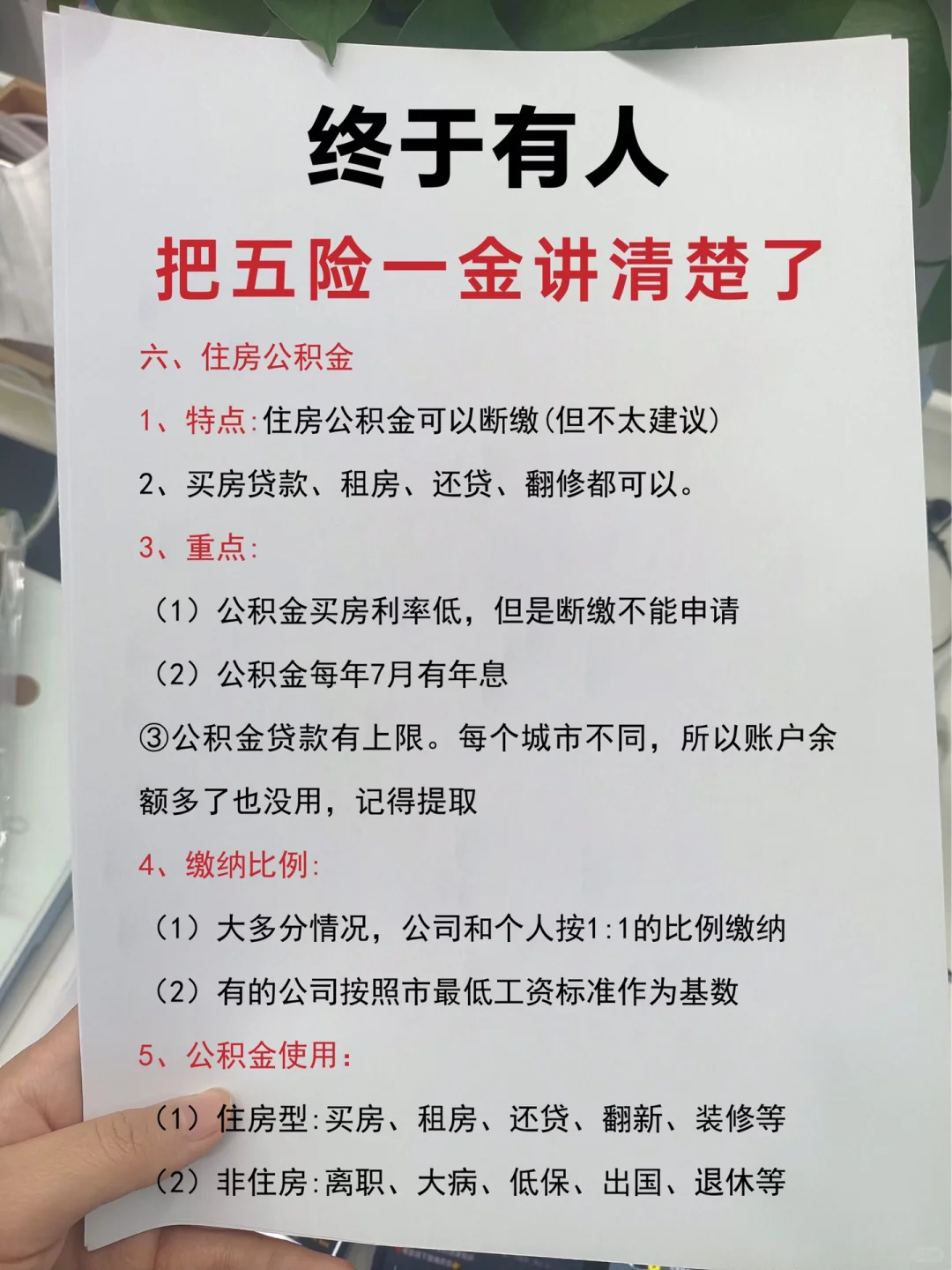 五险一金终于有人讲清楚了！🔥