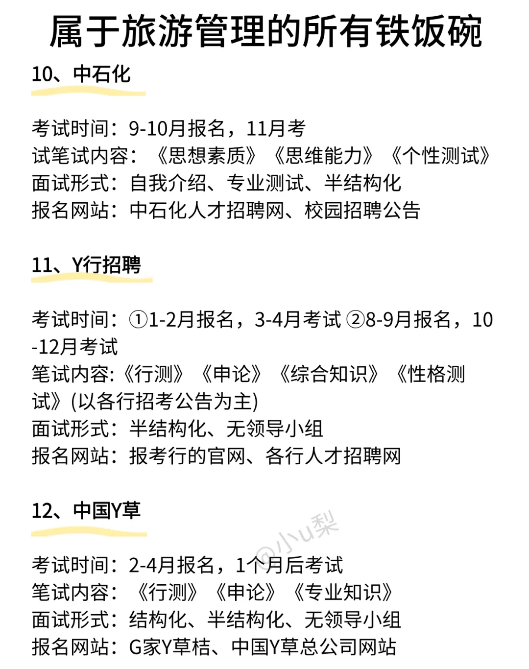 旅游管理专业考公的都是人才啊！