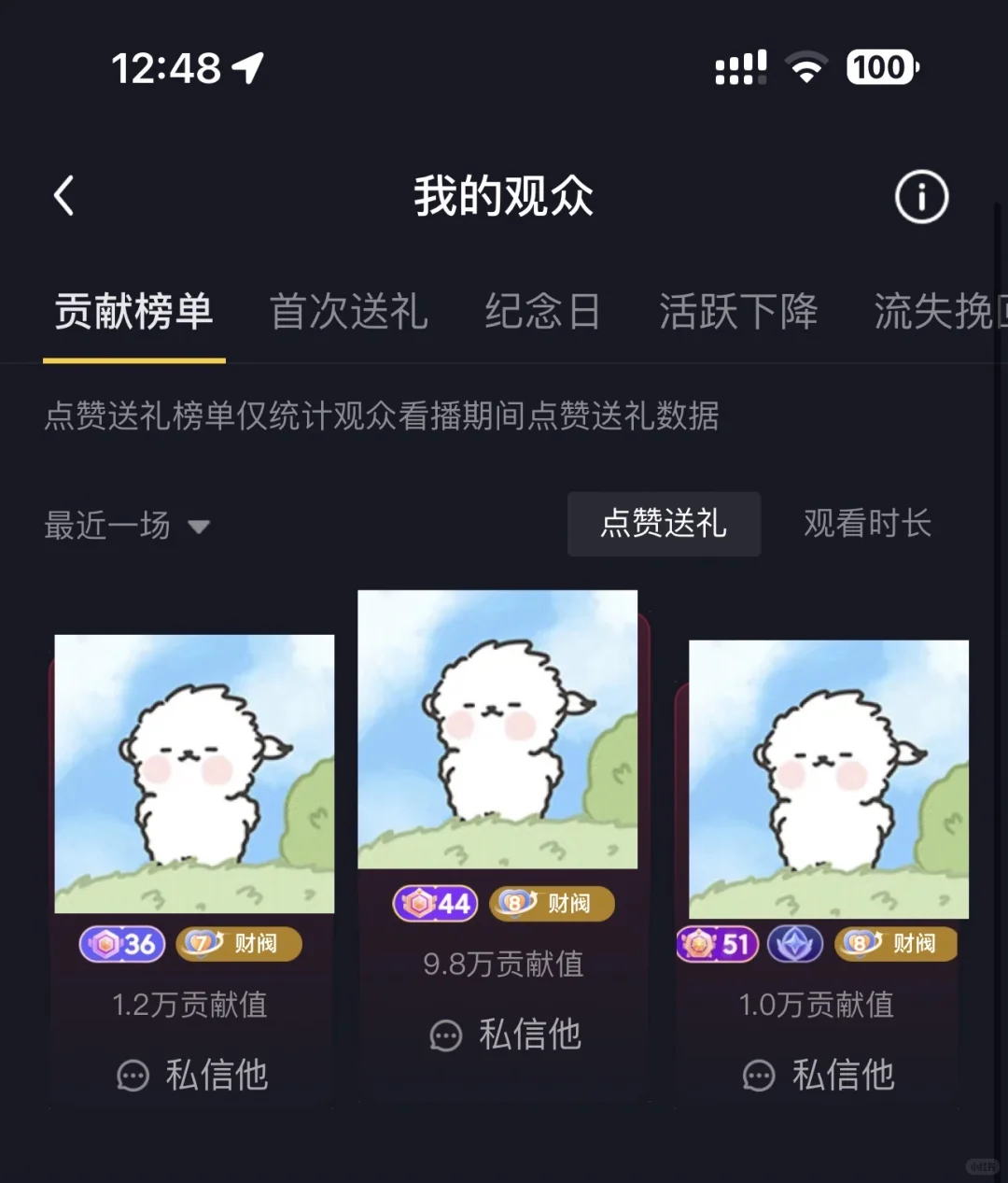 没大哥的我播的怎么样？右滑看音浪