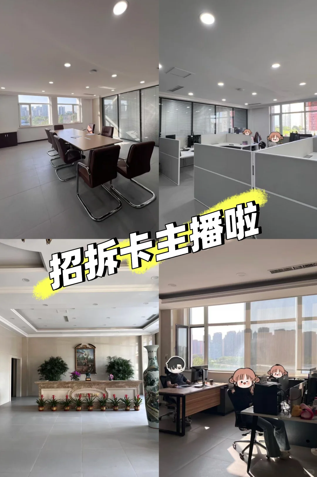 拆卡主播，急招急招急招！