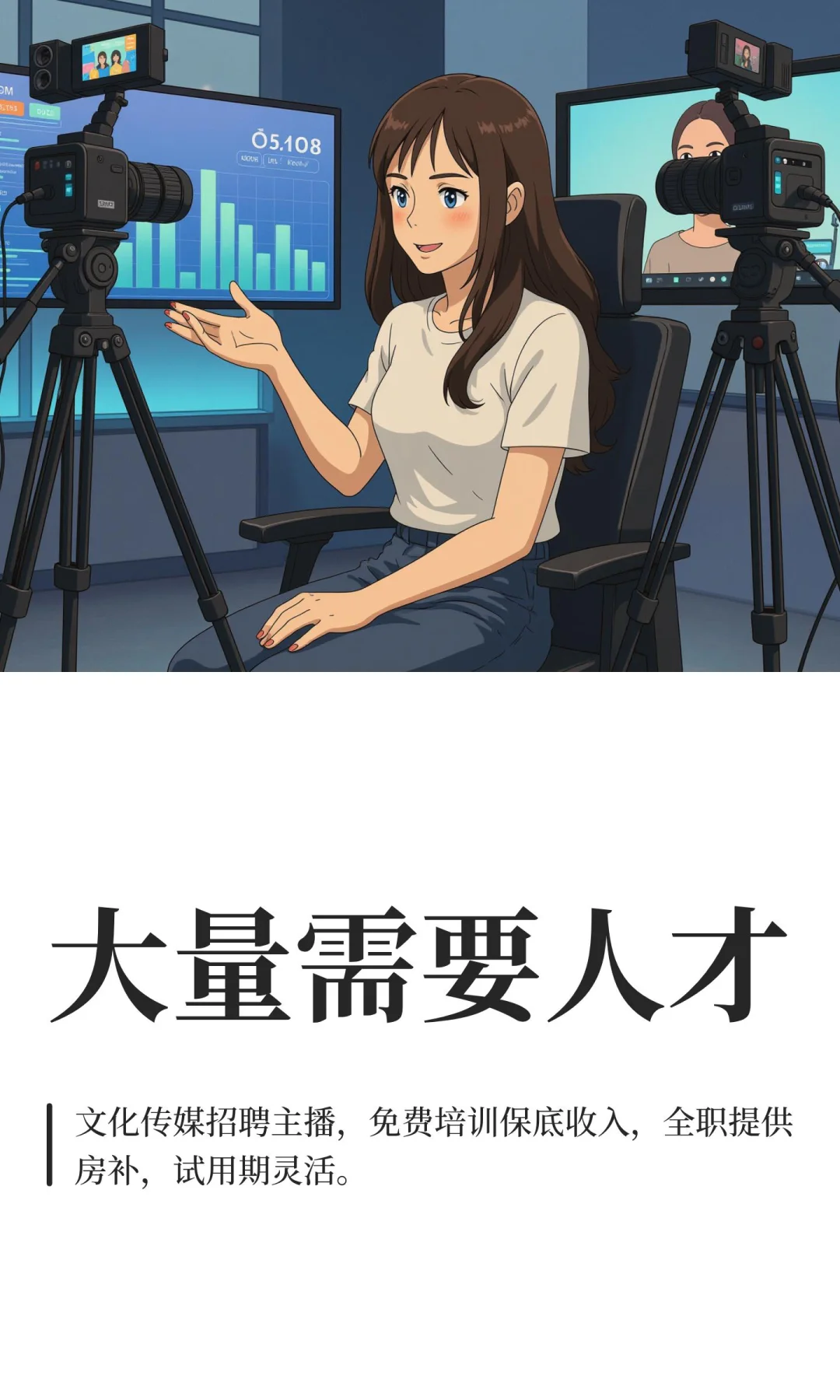 大量需要人才