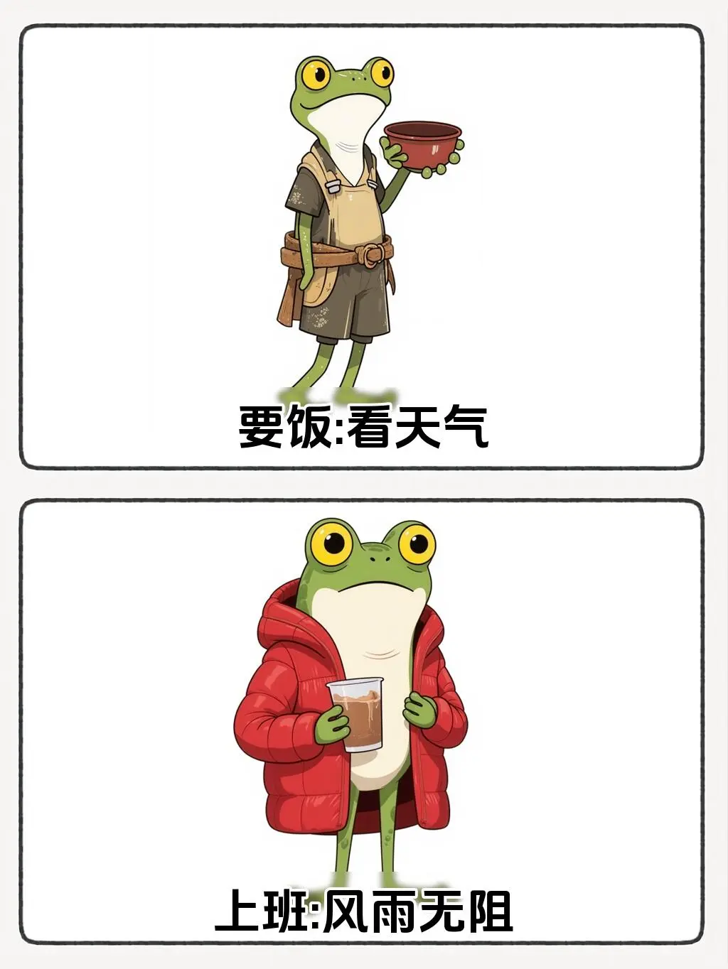 职场人的一天：上班和要饭最大的区别
