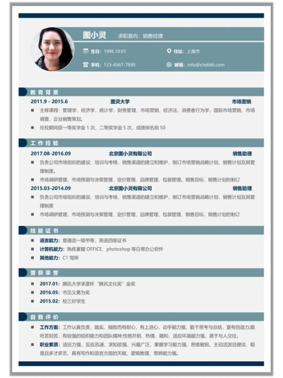 海投0回复？这组简历模板是你的救命稻草！
