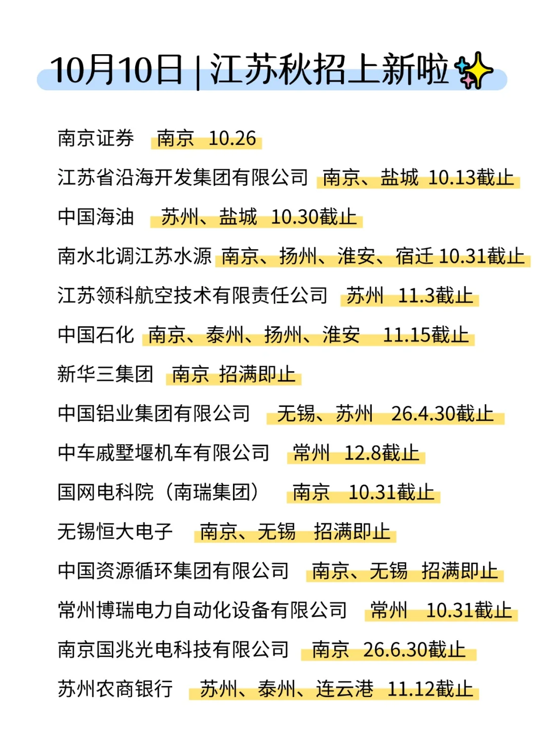 江苏秋招少投一个我都心疼啊！
