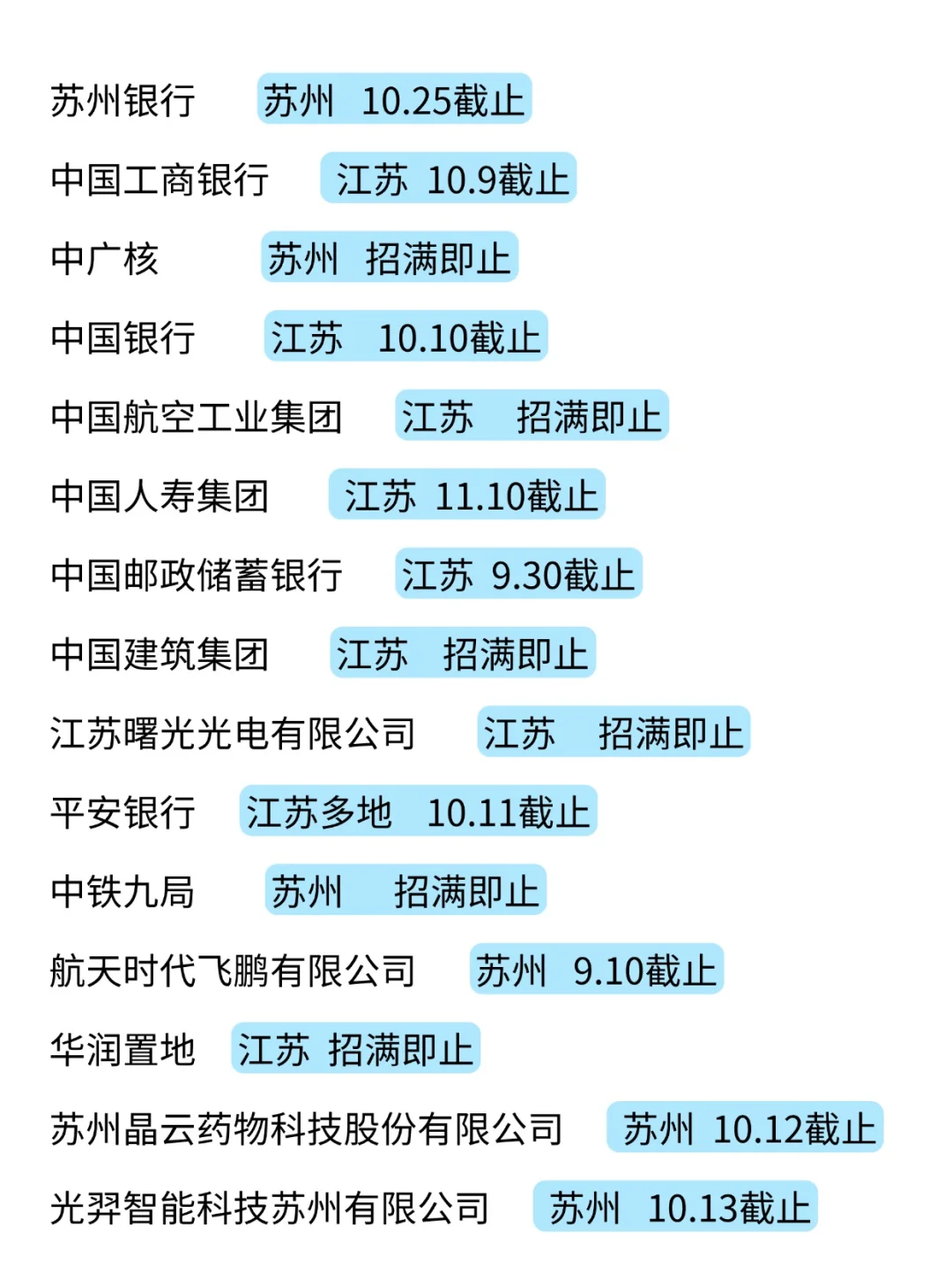 苏州秋招到了周末投不完啊！根本投不完