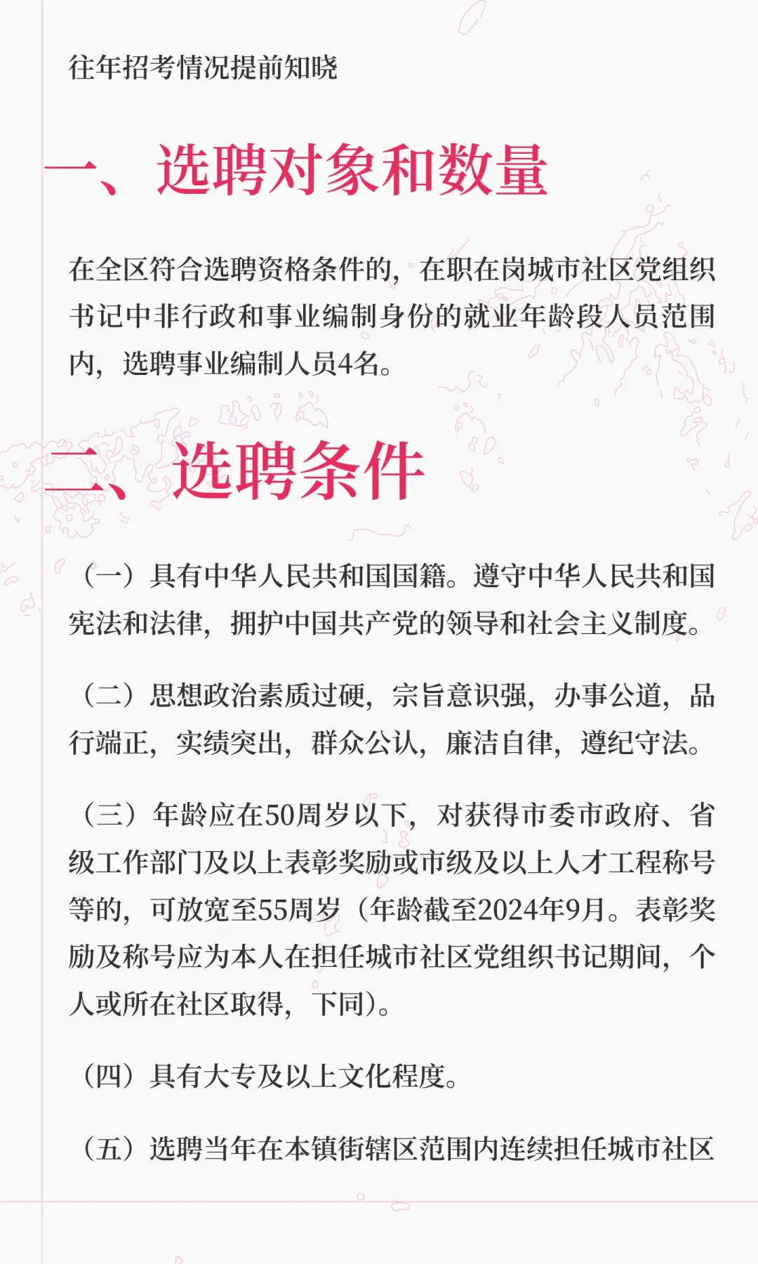 听说西海岸新区选聘优秀城市社区党组织书记